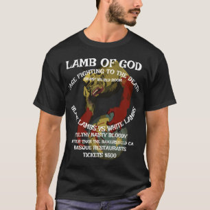TRUMP MIT SCHWARZEN LAMBS VS WHITE LAMBS KABEL BEK T-Shirt