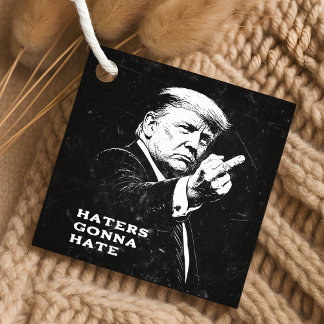 Trump Mittelfinger 2026 Meme Lustig Geschenkanhänger