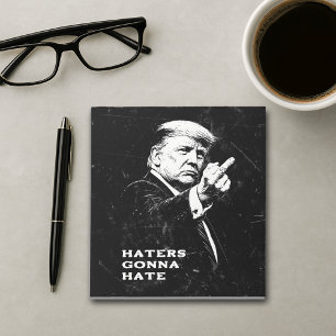 Trump Mittelfinger 2026 Meme Lustig Notizblock