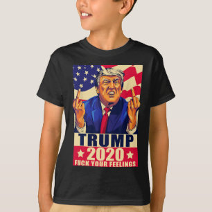 Trump Mittelfinger für deine Gefühle Republikaner- T-Shirt