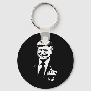 Trump Mittelfinger Lustig Trump 2025 Tasche Schlüsselanhänger