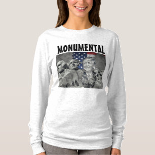 TRUMP MOUNT RUSHMORE T - SHIRT