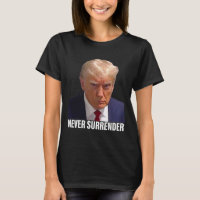 Trump Mugshot macht Männer niemals übergeben