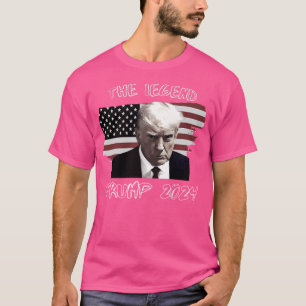 Trump Mugshot Maga Trump Legend Trump die Legende T-Shirt