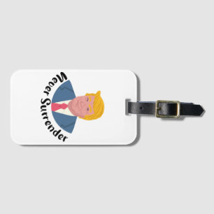 Trump Mugshot nie übergeben Gepäckanhänger