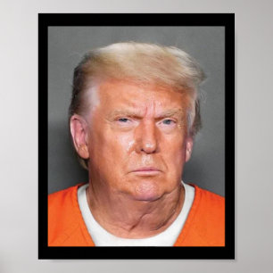 Trump Mugshot Poster