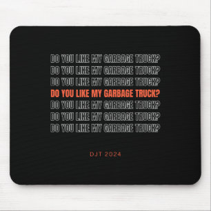 Trump-Müllwagen Mousepad
