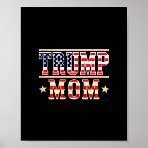 Trump-Mutter Frohen Muttertag konservative Mutter Poster