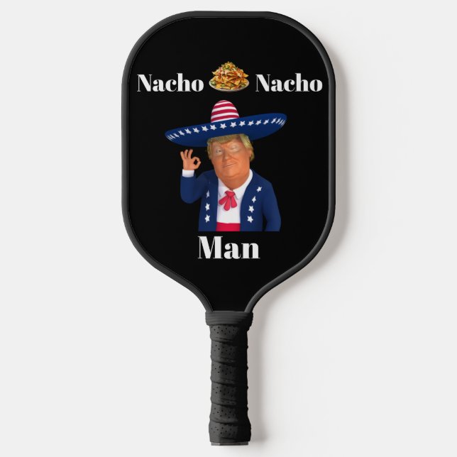Trump Nacho Man Pickleball Paddle (Vorderseite)