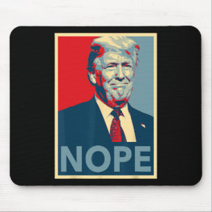 Trump Nein Poster-Shirt - Oma Hope Stil 8645 Mousepad