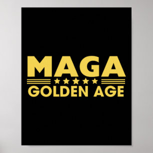 Trump neuer Goldener Zeitalter Mega Wahlsieger Ina Poster
