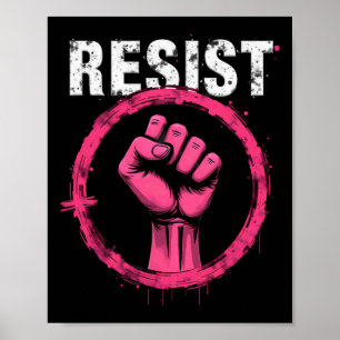 Trump nicht mein Präsident widersteht 1 Poster