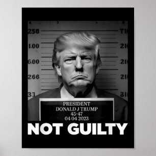Trump nicht schuldhaft Tasse schoss Trump frei, mi Poster