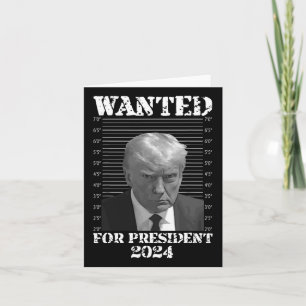 Trump nicht schuldig Tasse schoss 2024 für Präside Karte