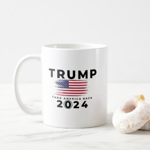 Trump nimmt Amerika zurück 2024 Kaffeetasse
