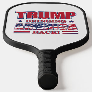 Trump nimmt Amerika zurück Pickleball Schläger