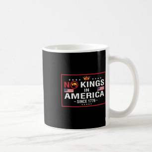 Trump No Kings T-Shirt Hergestellt in den USA Amer Kaffeetasse