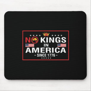 Trump No Kings T-Shirt Hergestellt in den USA Amer Mousepad