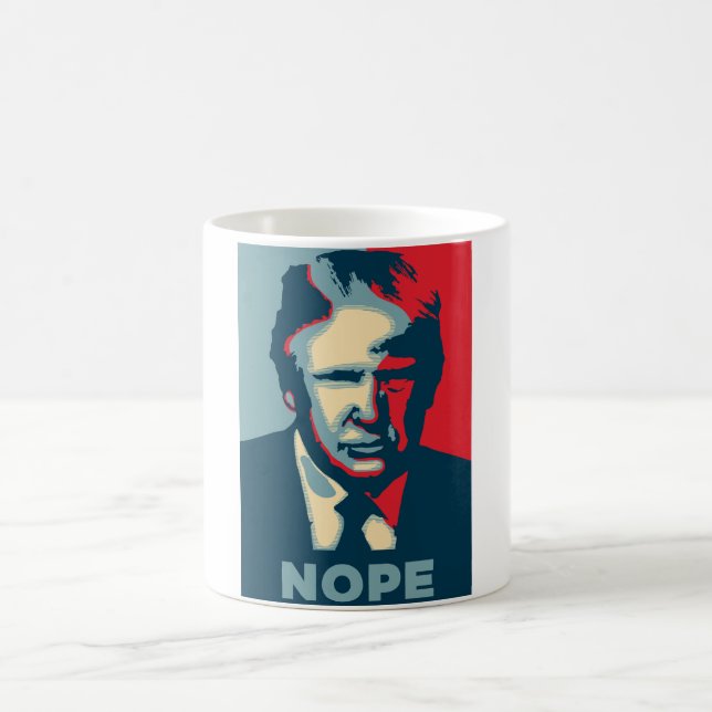 Trump Nope Coffee Tasse (Mittel)