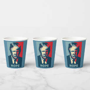 Trump Nope Paper Cup Pappbecher
