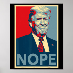 Trump Nope Poster-Shirt - Oma Hope Stil 8645 Poster