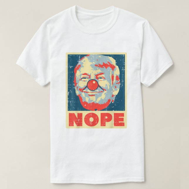 TRUMP NOPE T - Shirt (Design vorne)