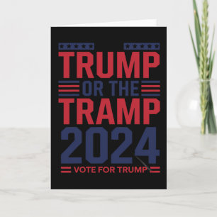 Trump Oder Der Landstreicher 2025 Wählen Sie Trump Karte