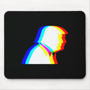 Trump optische Täuschung Edm Mousepad