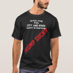Trump Orange 2017 2018 2019 2020 2021 2022 2023 T-Shirt<br><div class="desc">PrimAlaska Bekleidung.</div>