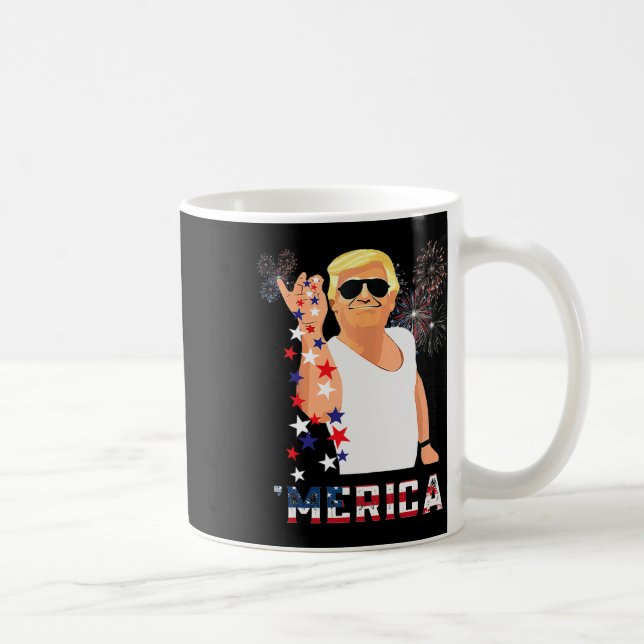 Trump Outfits Kaffeetasse (Rechts)