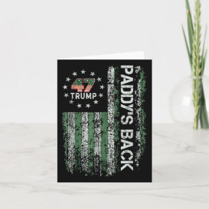 Trump Paddys Back 45 47 St Patricks Day Usa Karte