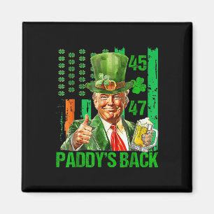 Trump Paddys Back 45 47 St Patricks Day Usa Magnet