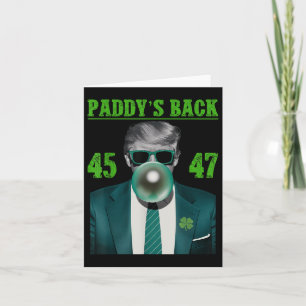 Trump Paddys Back Design - Trump St Karte
