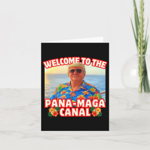 Trump Panama Canal Pana-mega Beach Cruise Vacation Karte