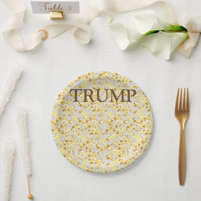 TRUMP PAPPTELLER (Hochzeit)