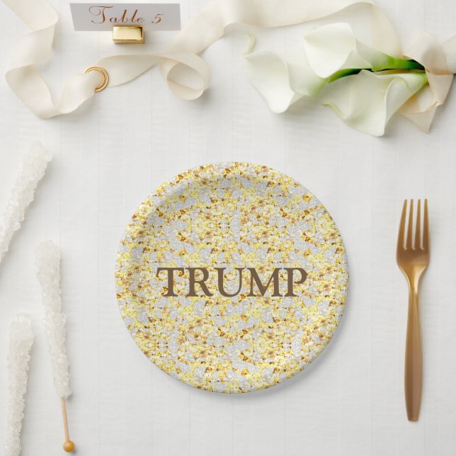 TRUMP PAPPTELLER (Hochzeit)