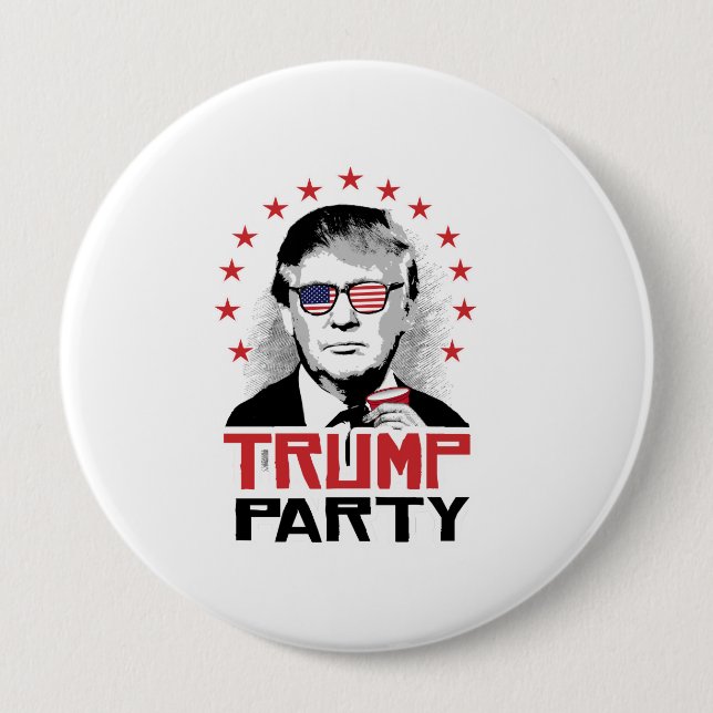 Trump Partei 2016 Button (Vorderseite)
