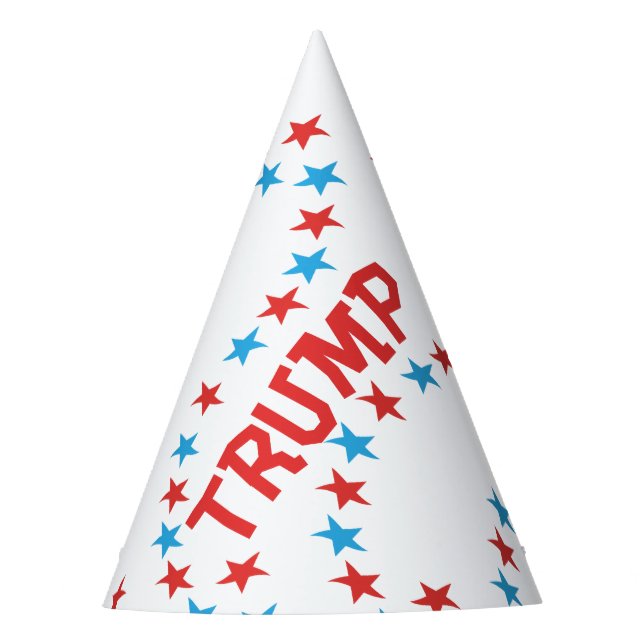 TRUMP-Party für Thread Paper Partyhütchen (Vorderseite)