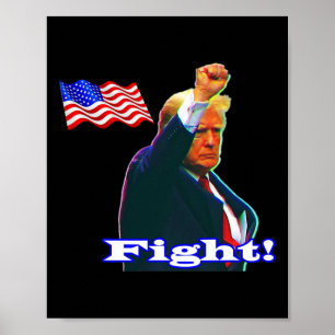Trump Patriot Kampf Poster