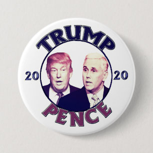 Trump Pence 2020 Button