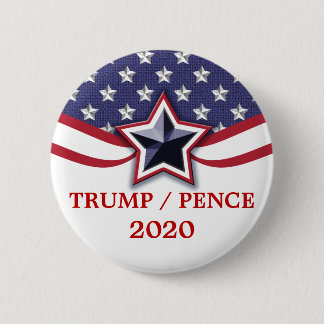 Trump Pence 2020 Präsidentschaftswahlkampagne Button