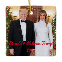 Trump / Pence Christmas Ornament