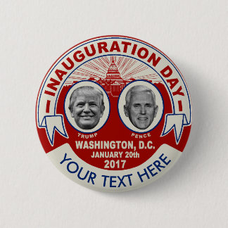 Trump Pence: Ihr Slogan für den Tag der Amtseinfüh Button