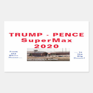 Trump Pence SuperMax 2020 Aufkleber