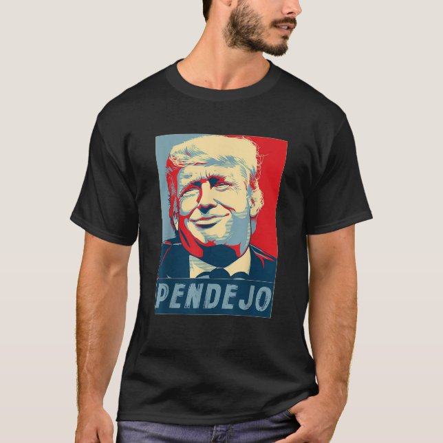 Trump Pendejo nicht mein Präsident Impeach T Shirt (Vorderseite)