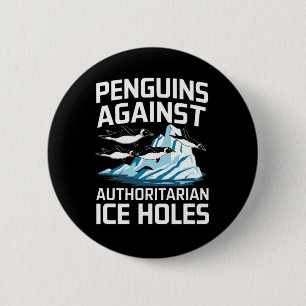 Trump Pinguine gegen autoritäre Eisscholle Sta Button