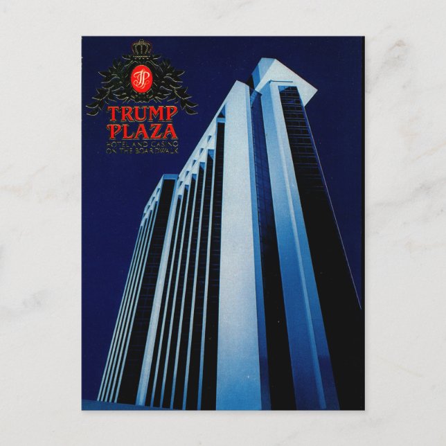 Trump Plaza Postkarte (Vorderseite)