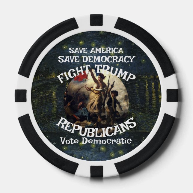 Trump Pokerchips (Vorderseite)