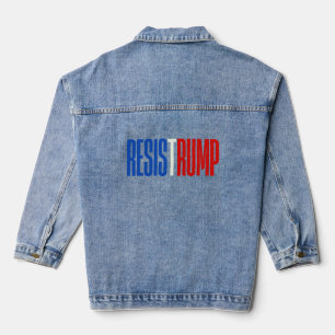 Trump - politische Erklärung Jeansjacke