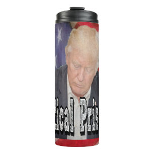 Trump Politischer Gefangener Thermosbecher